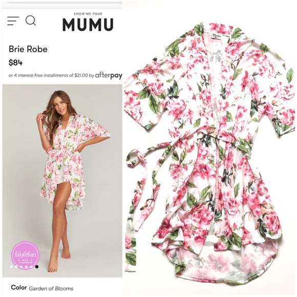 Show Me Your MuMu Other - Show Me Your MuMu Brie Robe Floral Print